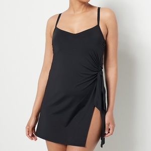 Lands' End Black Women's Swim One Piece